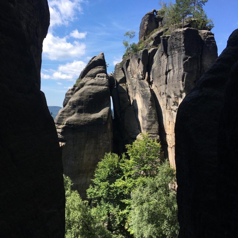 Bergblick Apartment SäChsische Schweiz Sebnitz Exteriör bild