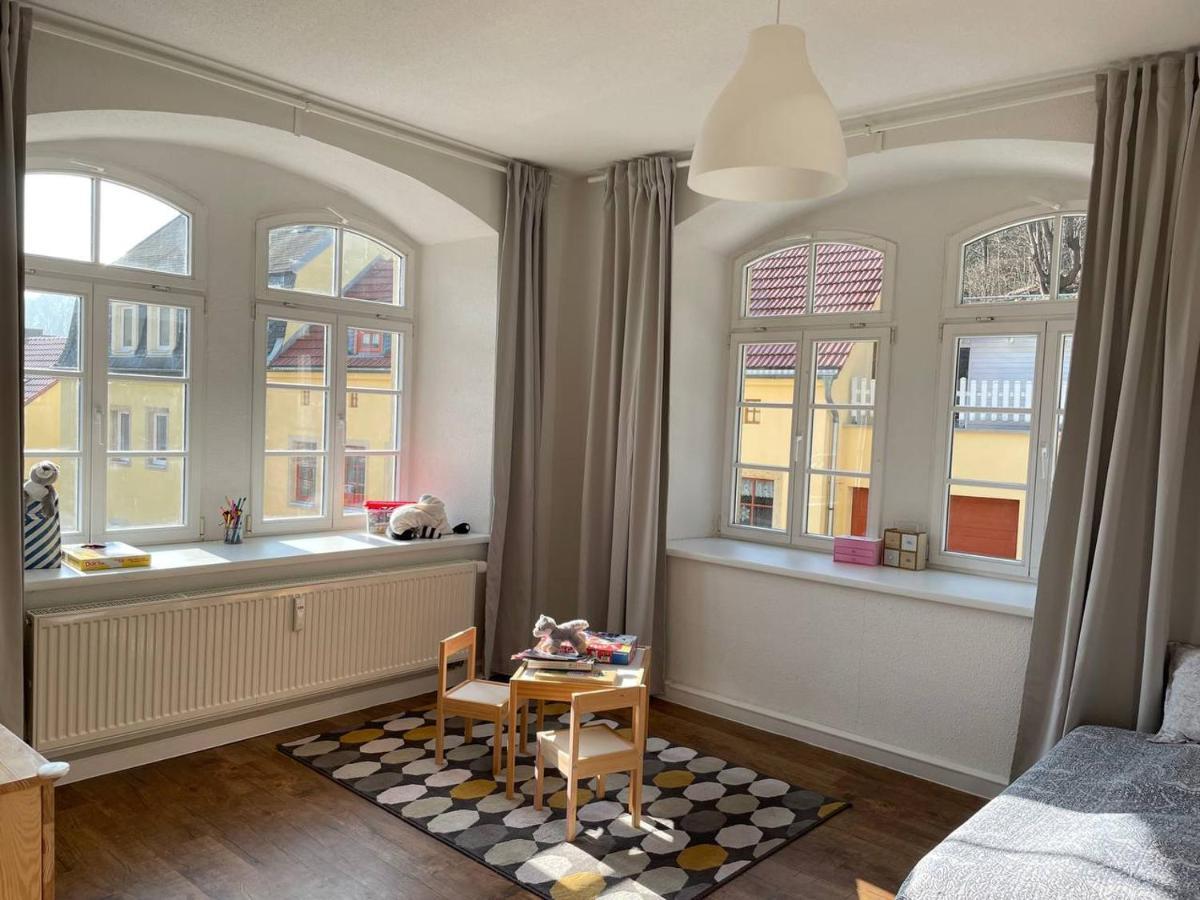 Bergblick Apartment SäChsische Schweiz Sebnitz Exteriör bild